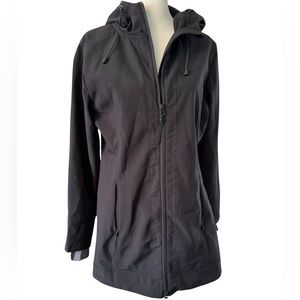 Women's Black Hooded Jacket